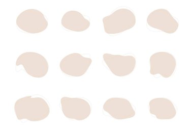 Damlacıklar Sıvı Şekiller Sembolik Görsel Çizim Ayarları