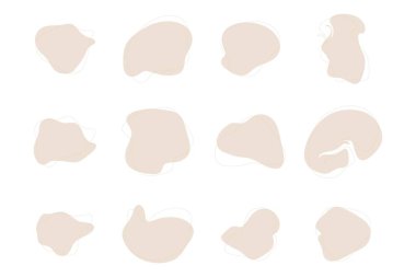 Damlacıklar Sıvı Şekiller Sembolik Görsel Çizim Ayarları