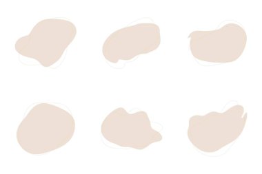 Damlacıklar Sıvı Şekiller Sembolik Görsel Çizim Ayarları