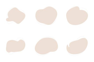 Damlacıklar Sıvı Şekiller Sembolik Görsel Çizim Ayarları