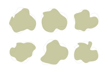 Damlacıklar Sıvı Şekiller Sembolik Görsel Çizim Ayarları