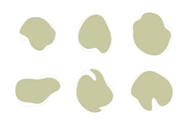 Damlacıklar Sıvı Şekiller Sembolik Görsel Çizim Ayarları