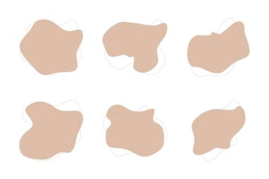 Damlacıklar Sıvı Şekiller Sembolik Görsel Çizim Ayarları