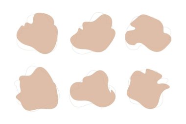 Damlacıklar Sıvı Şekiller Sembolik Görsel Çizim Ayarları