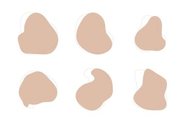 Damlacıklar Sıvı Şekiller Sembolik Görsel Çizim Ayarları