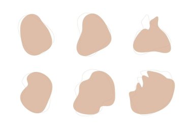 Damlacıklar Sıvı Şekiller Sembolik Görsel Çizim Ayarları