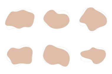 Damlacıklar Sıvı Şekiller Sembolik Görsel Çizim Ayarları