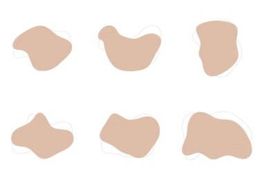 Damlacıklar Sıvı Şekiller Sembolik Görsel Çizim Ayarları