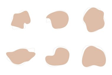 Damlacıklar Sıvı Şekiller Sembolik Görsel Çizim Ayarları