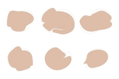 Damlacıklar Sıvı Şekiller Sembolik Görsel Çizim Ayarları