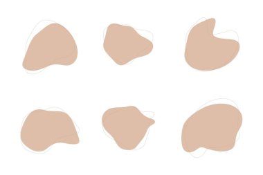 Damlacıklar Sıvı Şekiller Sembolik Görsel Çizim Ayarları