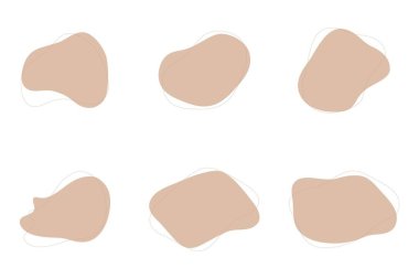 Damlacıklar Sıvı Şekiller Sembolik Görsel Çizim Ayarları