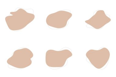 Damlacıklar Sıvı Şekiller Sembolik Görsel Çizim Ayarları