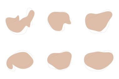 Damlacıklar Sıvı Şekiller Sembolik Görsel Çizim Ayarları