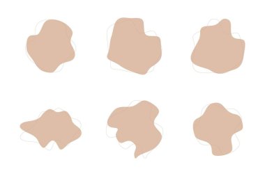 Damlacıklar Sıvı Şekiller Sembolik Görsel Çizim Ayarları