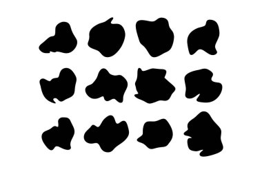 Damlacıklar Sıvı Şekiller Sembolik Görsel Çizim Ayarları