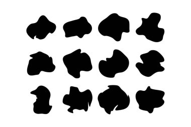 Damlacıklar Sıvı Şekiller Sembolik Görsel Çizim Ayarları