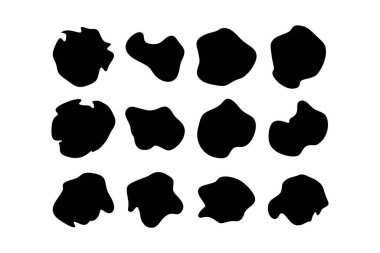 Damlacıklar Sıvı Şekiller Sembolik Görsel Çizim Ayarları