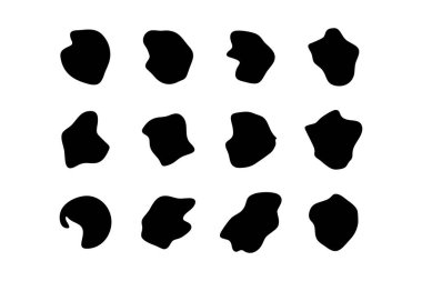 Damlacıklar Sıvı Şekiller Sembolik Görsel Çizim Ayarları