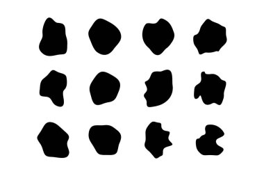 Damlacıklar Sıvı Şekiller Sembolik Görsel Çizim Ayarları