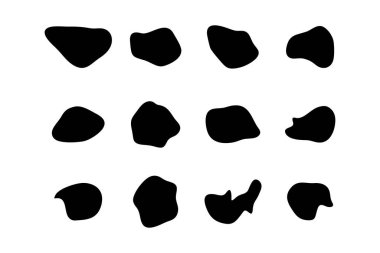 Damlacıklar Sıvı Şekiller Sembolik Görsel Çizim Ayarları