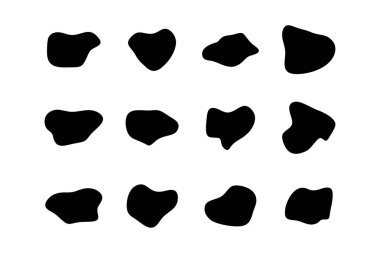 Damlacıklar Sıvı Şekiller Sembolik Görsel Çizim Ayarları