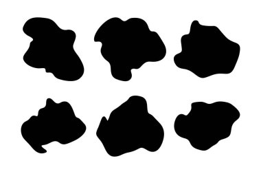 Damlacıklar Sıvı Şekiller Sembolik Görsel Çizim Ayarları