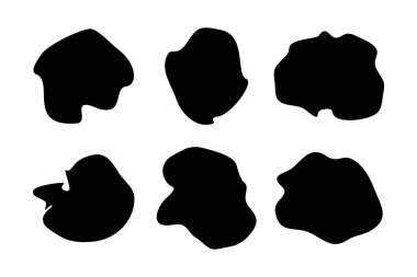 Damlacıklar Sıvı Şekiller Sembolik Görsel Çizim Ayarları