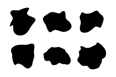 Damlacıklar Sıvı Şekiller Sembolik Görsel Çizim Ayarları