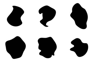 Damlacıklar Sıvı Şekiller Sembolik Görsel Çizim Ayarları