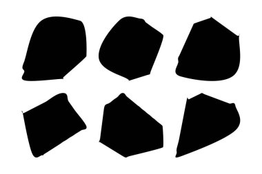 Soyut Blobs Akışkan Sıvı Şekiller Sembol Görsel Çizim Ayarları