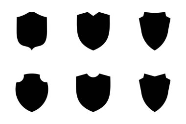 Kalkan Amblemi ve Rozet Logoları resim sembolü görsel illüstrasyon Ayarları