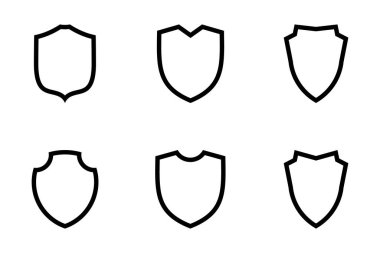 Kalkan Amblemi ve Rozet Logoları Çizgisi resim çizimi sembolü Tanımlama Ayarları