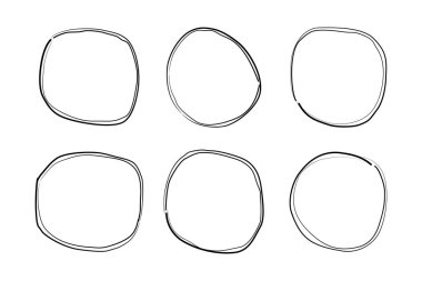 El Çizimi Çerçeve Çift İnce Çizgili Çizgi resim sembolü Görsel illüstrasyon Ayarla