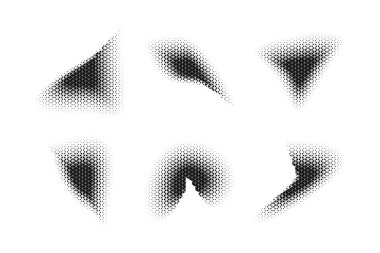 Yarıton Üçgen Düzeni, Özyineleme Tekniği Minimum Dinamik Duvar Kağıdı Biçimi Seti