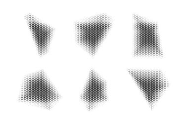 Yarıton Üçgen Düzeni, Özyineleme Tekniği Minimum Dinamik Duvar Kağıdı Biçimi Seti