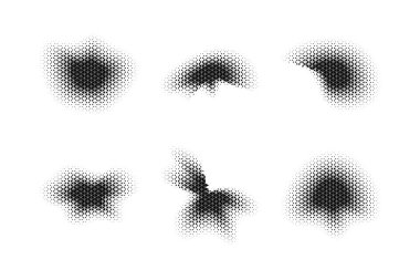 Yarıton Üçgen Düzeni, Özyineleme Tekniği Minimum Dinamik Duvar Kağıdı Biçimi Seti