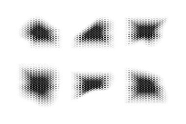 Yarıton Üçgen Düzeni, Özyineleme Tekniği Minimum Dinamik Duvar Kağıdı Biçimi Seti