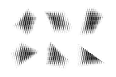 Yarıton Üçgen Düzeni, Özyineleme Tekniği Minimum Dinamik Duvar Kağıdı Biçimi Seti