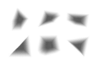 Yarıton Üçgen Düzeni, Özyineleme Tekniği Minimum Dinamik Duvar Kağıdı Biçimi Seti