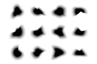 Yarıton Üçgen Düzeni, Özyineleme Tekniği Minimum Dinamik Duvar Kağıdı Biçimi Seti