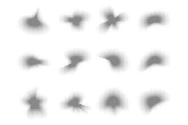 Yarıton Yıldız Düzeni, Özyineleme Tekniği Minimum Stil Dinamik Duvar Kağıdı Seti