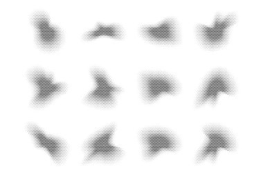 Yarıton Yıldız Düzeni, Özyineleme Tekniği Minimum Stil Dinamik Duvar Kağıdı Seti