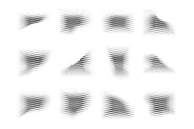 Yarıton Yıldız Düzeni, Özyineleme Tekniği Minimum Stil Dinamik Duvar Kağıdı Seti