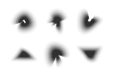 Yarım Tonluk Altıgen Deseni, Özyineleme Tekniği Minimum Biçim Dinamik Duvar Kağıdı Seti