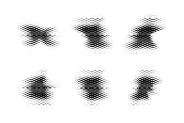 Yarım Tonluk Altıgen Deseni, Özyineleme Tekniği Minimum Biçim Dinamik Duvar Kağıdı Seti