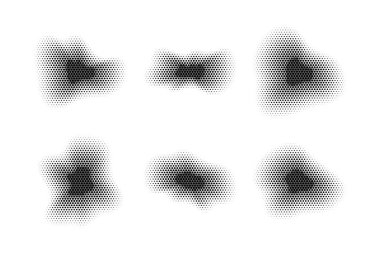 Yarım Tonluk Altıgen Deseni, Özyineleme Tekniği Minimum Biçim Dinamik Duvar Kağıdı Seti