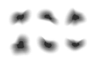 Yarım Tonluk Altıgen Deseni, Özyineleme Tekniği Minimum Biçim Dinamik Duvar Kağıdı Seti