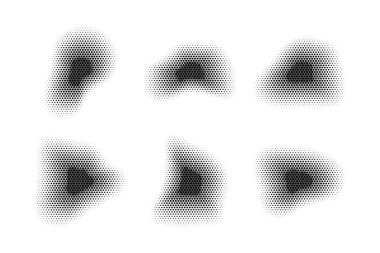 Yarım Tonluk Altıgen Deseni, Özyineleme Tekniği Minimum Biçim Dinamik Duvar Kağıdı Seti