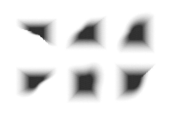 Halftone Hexagon Pattern, Reprographic Technique for Simulating Background Set Minimal Style Dynamic Wallpaper